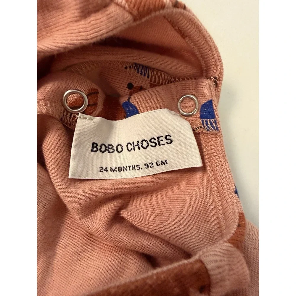 Bobo Choses Hungry Squirrel All Over Baby Jumpsuit 24 Months Organic Cotton